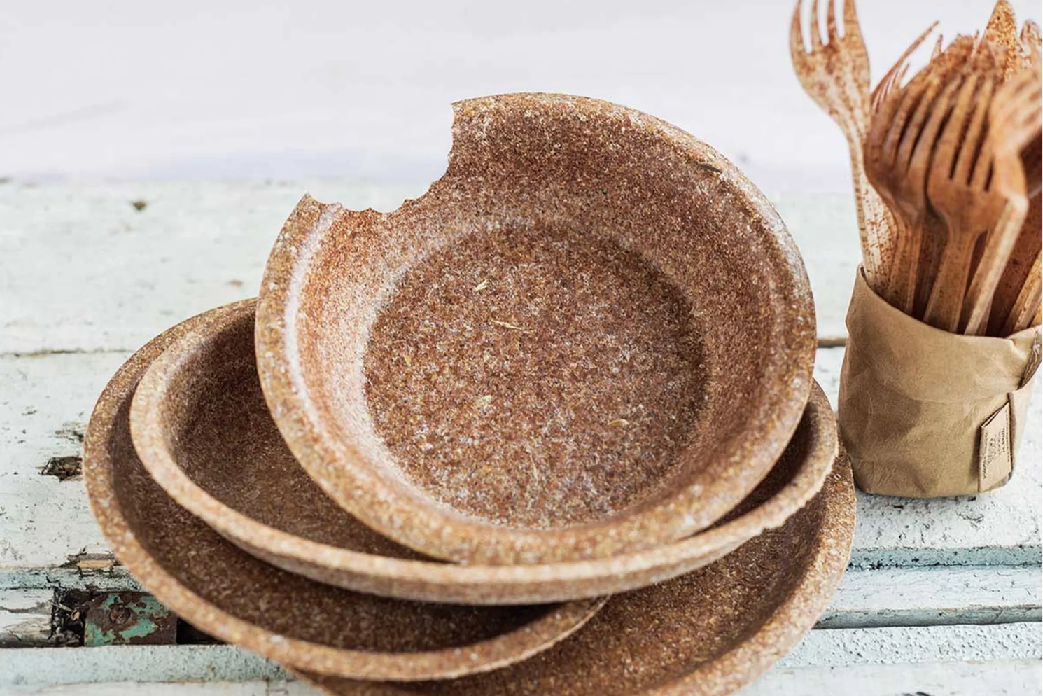 VAJILLA BIODEGRADABLE