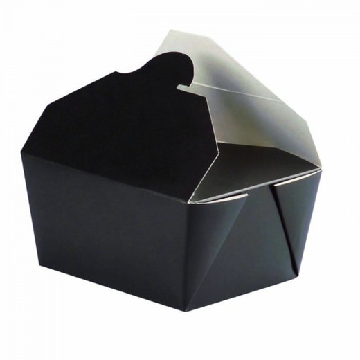 Caja Cartoncillo Negra. 600ml -(100 Unidades)
