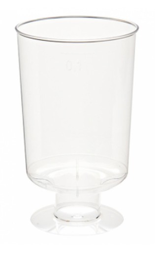 Copas de Vino. Plastico Rigido PS.Transparentes Cristal.(200 Unidades)