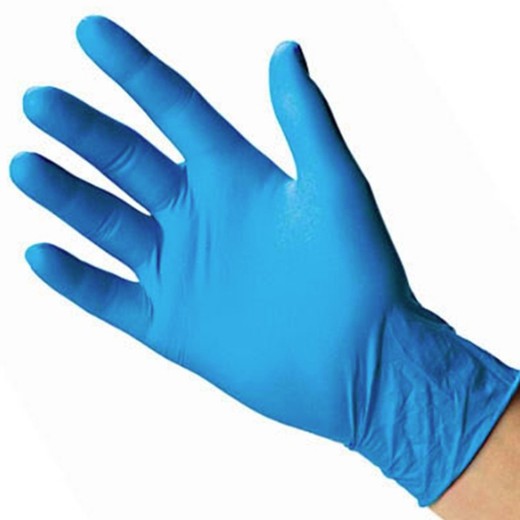 Guantes Deschables de Nitrilo (Azules). Caja de 100 Unidades