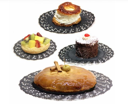 Blondas de Papel Negras, Redondas- 40 Gr/M2- (1000 Unidades)