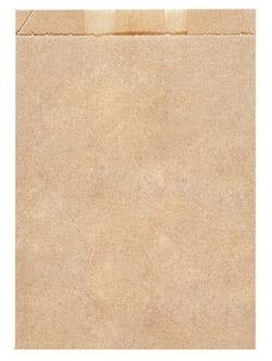 Bolsas De Papel Kraft Ecologicas (sin asas, sin fuelle)