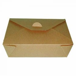 Caja de Cartoncillo Kraft. Microndable. Antigrasa