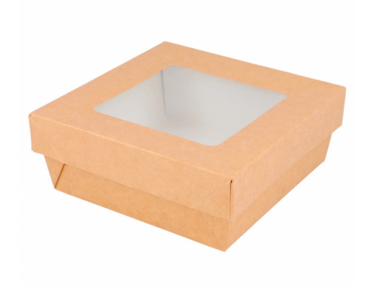 Cajas de Carton con Tapa con Ventana (100 Unidades)