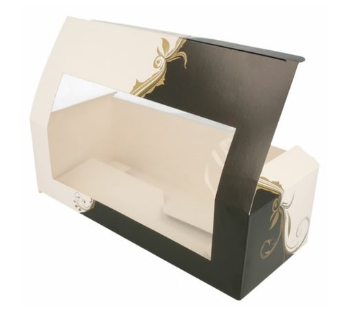 Cajas de Pasteleria Alargadas con Ventana (100 Unidades)