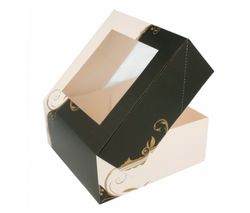 Cajas de Pasteleria Cuadradas con Ventana (50 Unidades)