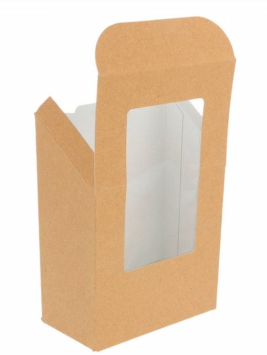 Cajas para Wrap con Ventana ( 100 Unidades)