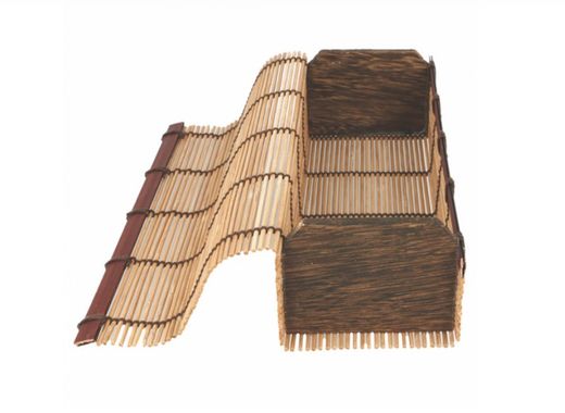 Cajas Sushi Bambu 23 x 8 x 3 CM  (24 Uds)