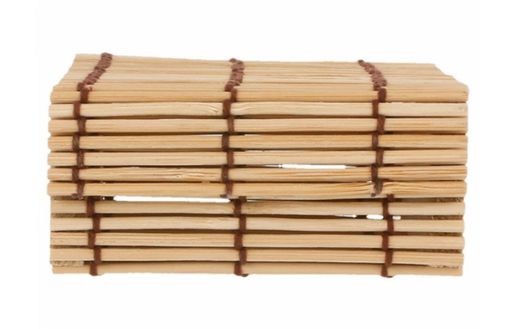 Cajas Sushi Bambu 8,5 x 8,5 x 4 cm ( 50 Uds.)