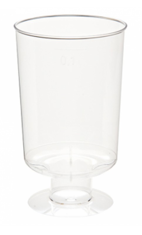 Copas de Vino. Plastico Rigido PS.Transparentes Cristal.(200 Unidades) —  CleanBCN