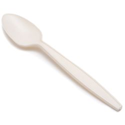 Cucharas De Maiz Desechables. Ecologicos. 300 Unidades