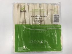 Cuchillos De Maiz Desechables. Ecologicos. 300 Unidades