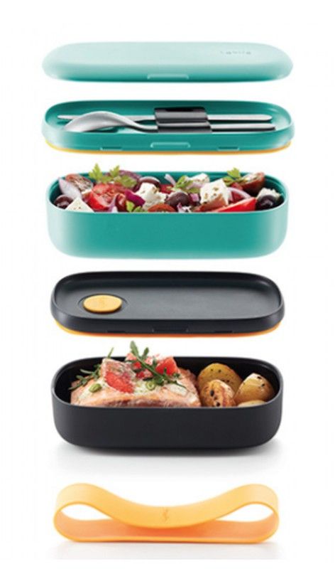 Envases para Comida "To Go". (Set de Dos Recipientes)
