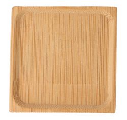 MINI PLATOS DE BAMBU ( 24 Unidades)