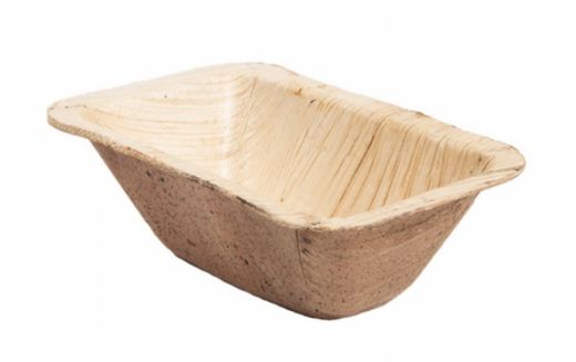 Mini Tarrina de Hoja de Palma (200 Unidades)
