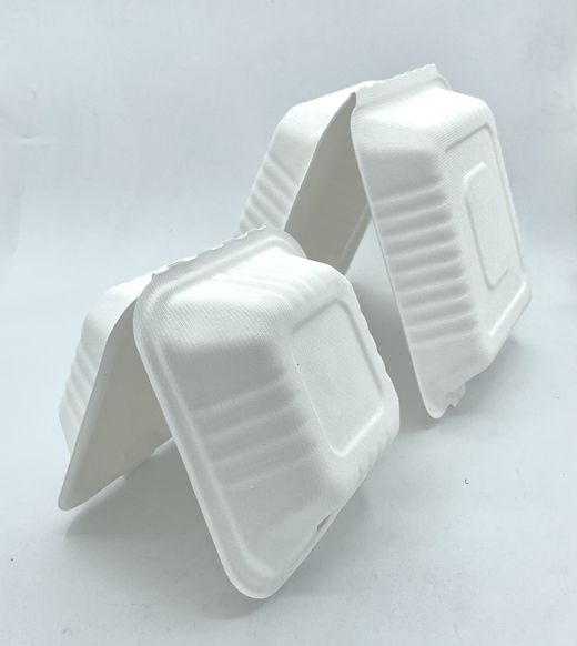 Packs de 100u de envase para hamburgues 22X20X5cm