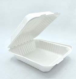 Packs de 100u de envase para hamburgues 22X20X5cm