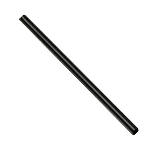 Pajitas de Papel Desechables (Negras)Rectas- 21 cm ( 500 Unidades)
