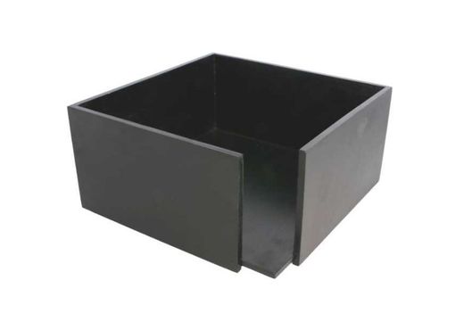 Porta Servilletas Bambu. Negro (Unidad)