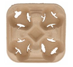 Portavasos de Carton (Bandeja para vasos)