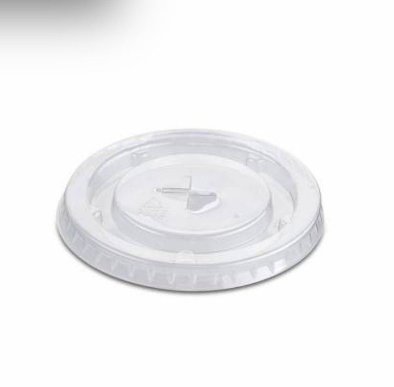 Tapa Plana, PLA, con Cruz. Ecologica . (500 Unidades)