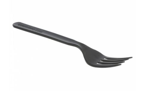 Tenedores negros CPLA 17cm. 500 Unidades