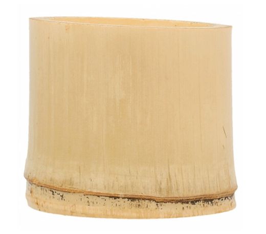Tubo Recto de Bambu Natural (100 Unidades)