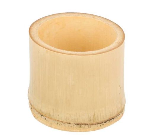 Tubo Recto de Bambu Natural (100 Unidades)