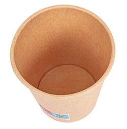 Vaso de cartón para bebidas calientes antivuelco (1000u)