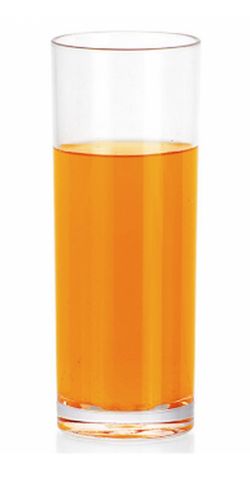 Vaso Tubo Inyectado. Cristal Transparente. 300 ML. 100 Unidades